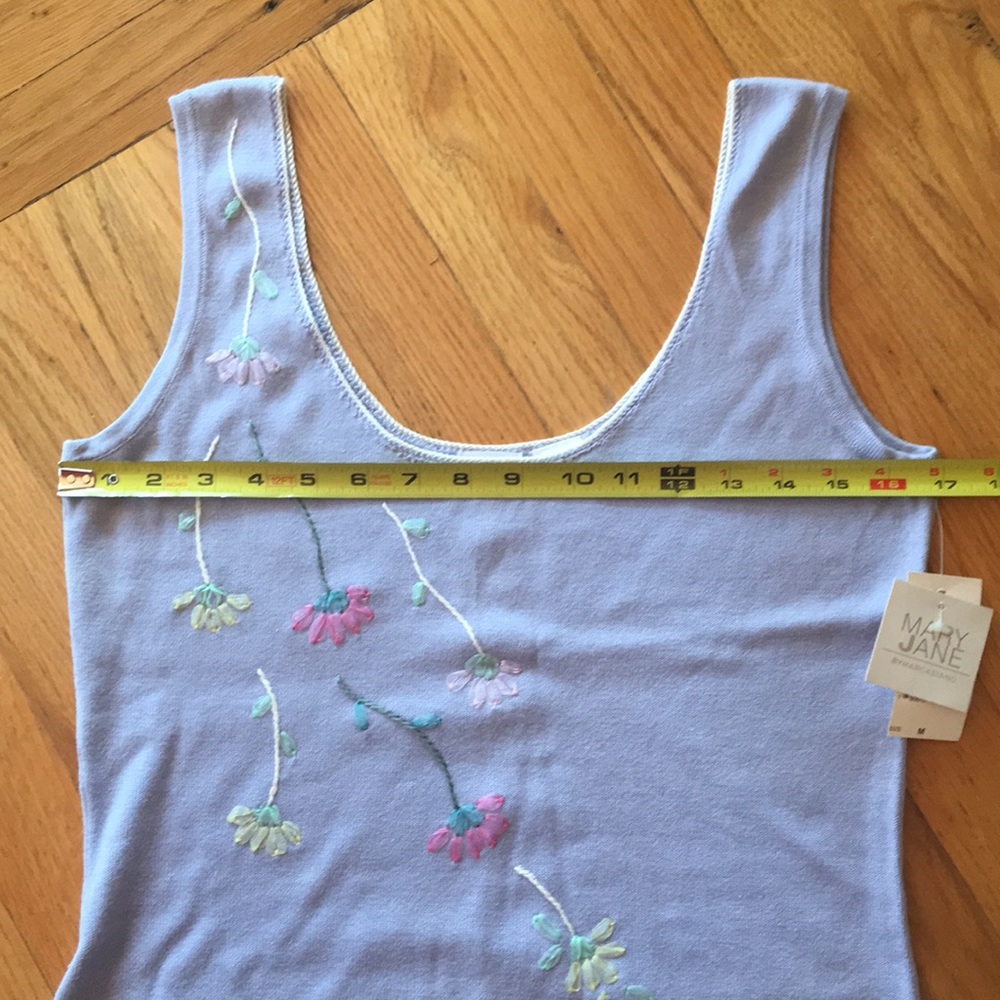 Embroidered Tank Top - Picture 6 of 7